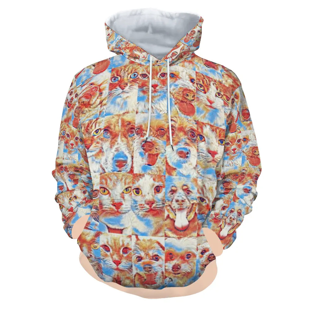 Plush hoodie with pockets - Club 99 ThisNew
