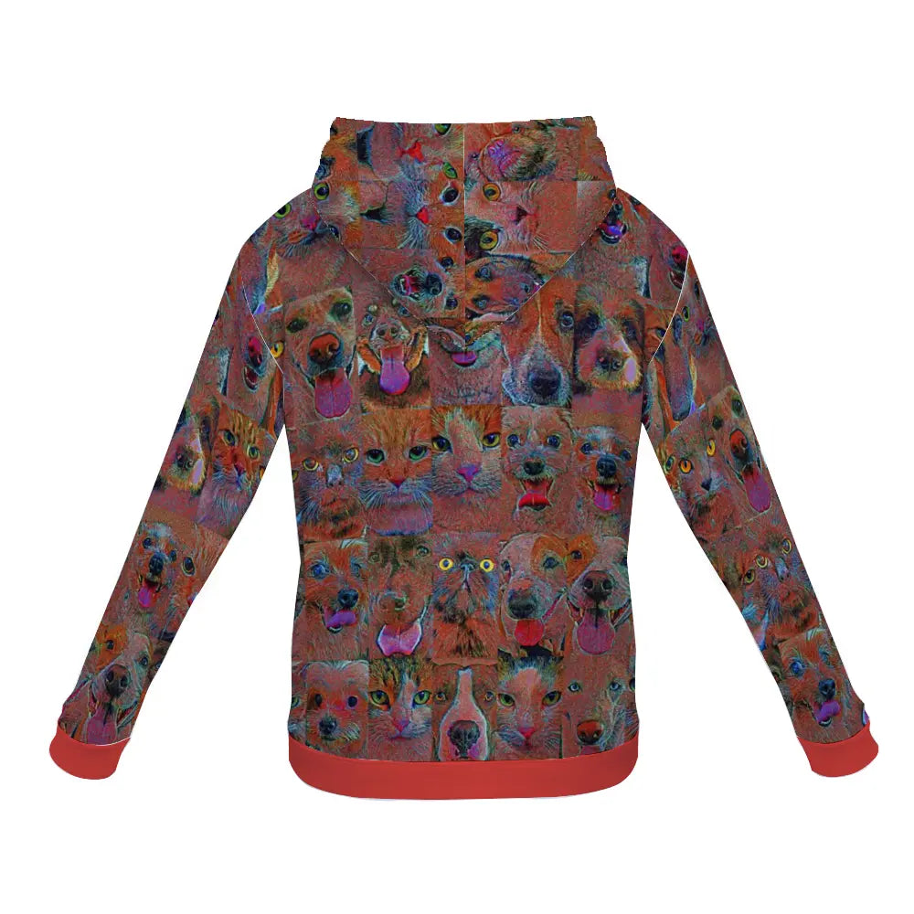 Plush hoodie with pockets - Club 99 ThisNew