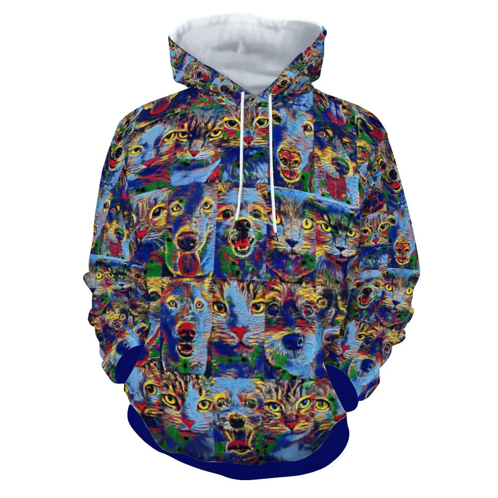 Plush hoodie with pockets - Club 99 ThisNew