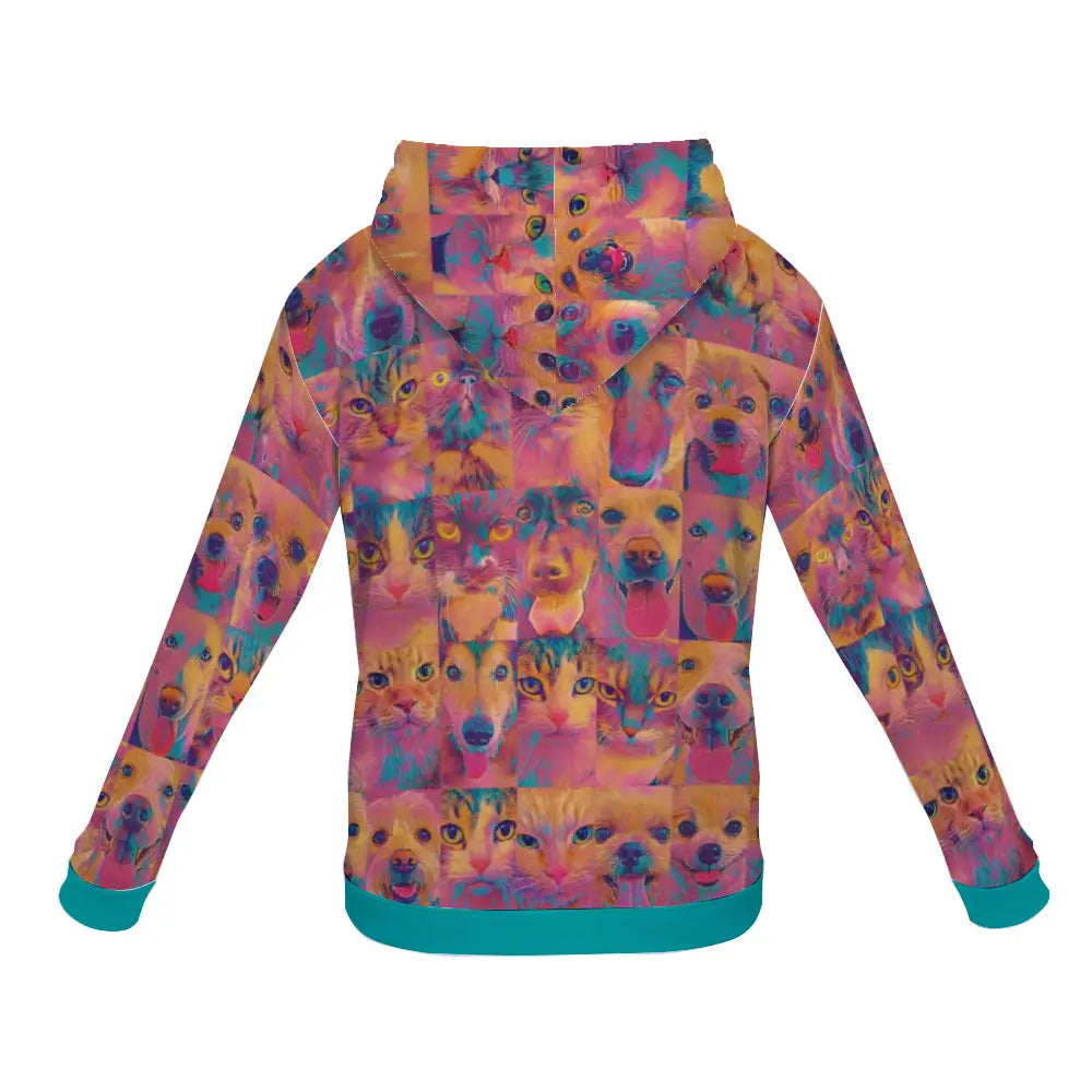Plush hoodie with pockets - Club 99 ThisNew