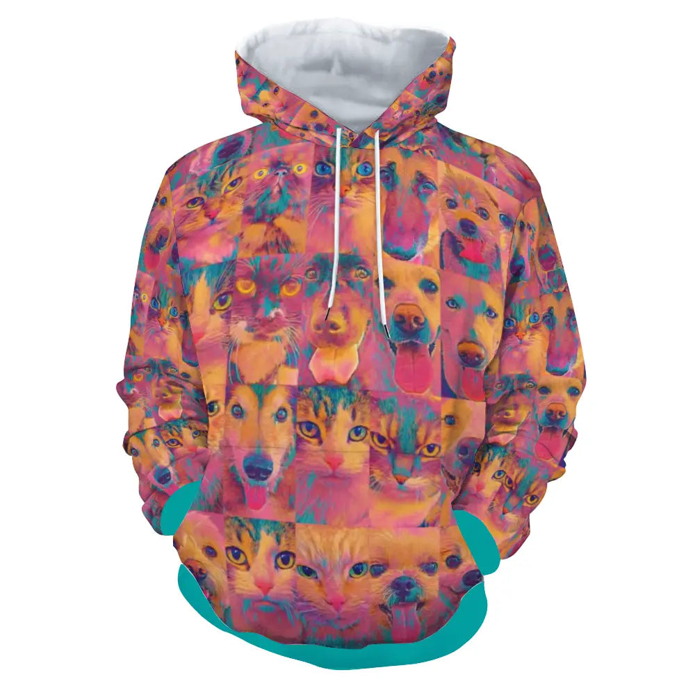 Plush hoodie with pockets - Club 99 ThisNew