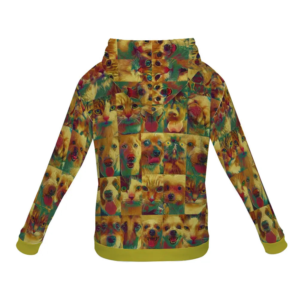 Plush hoodie with pockets - Club 99 ThisNew