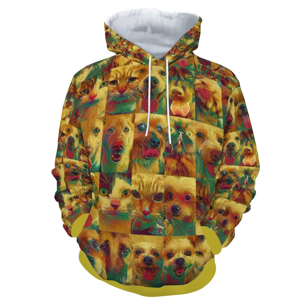 Plush hoodie with pockets - Club 99 ThisNew