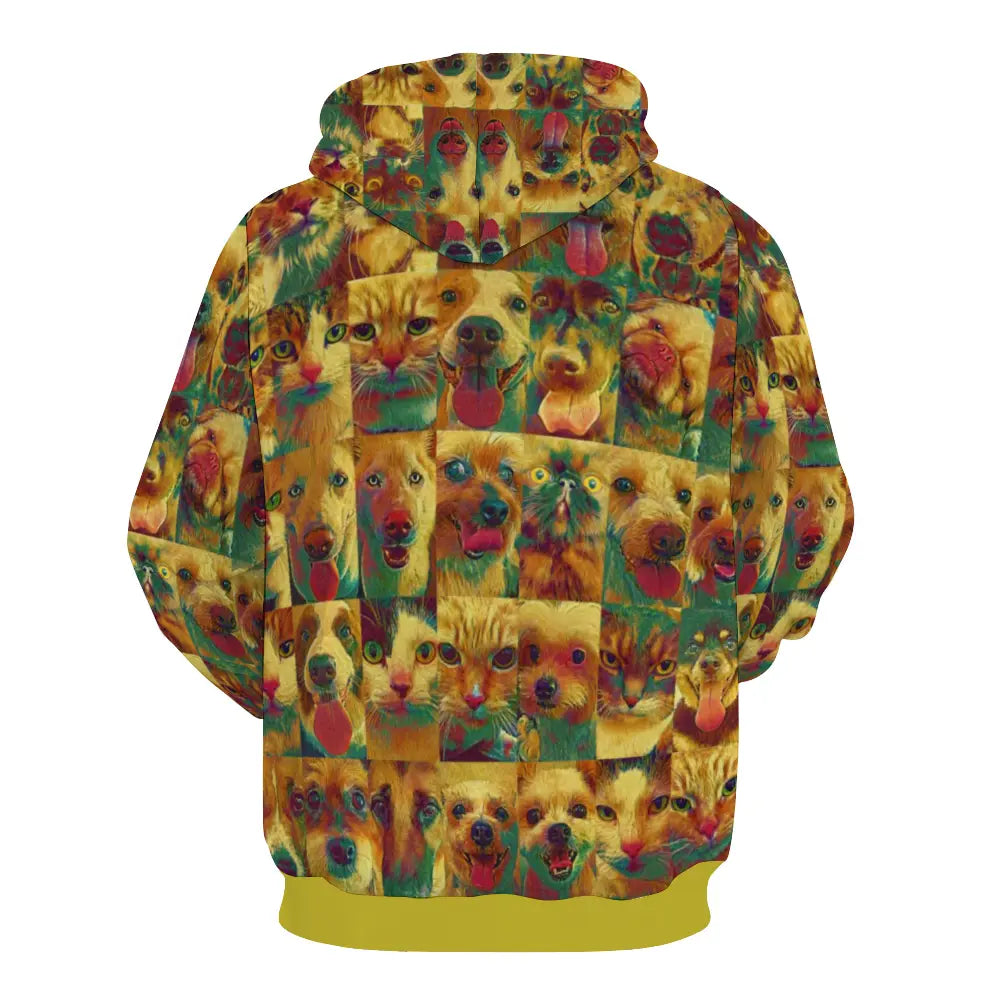 Plush hoodie with pockets - Club 99 ThisNew