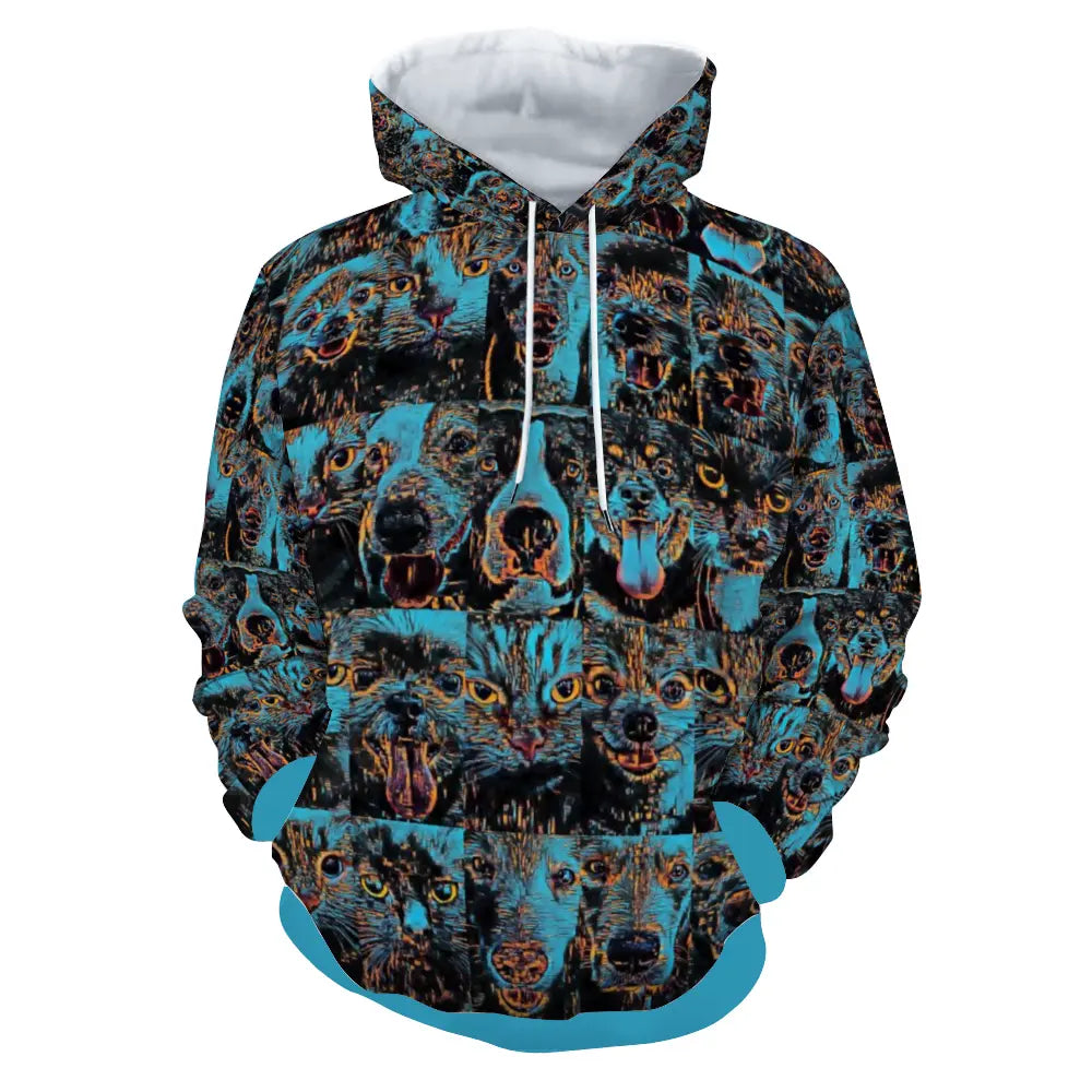 Plush hoodie with pockets - Club 99 ThisNew