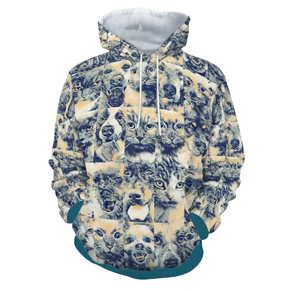 Plush hoodie with pockets - Club 99 ThisNew