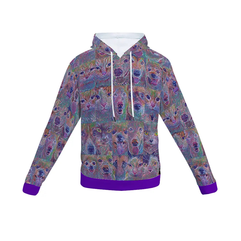 Plush hoodie with pockets - Club 99 ThisNew