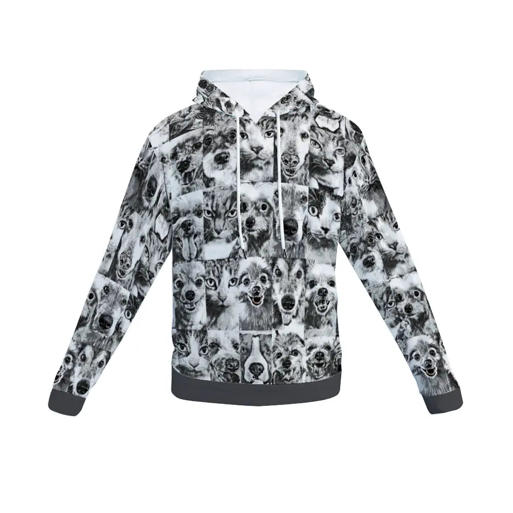 Plush hoodie with pockets - Club 99 ThisNew