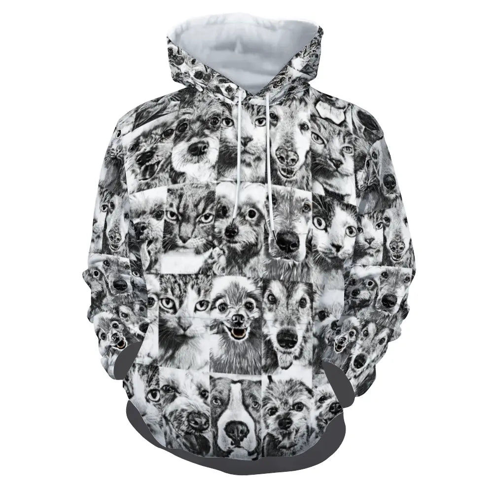 Plush hoodie with pockets - Club 99 ThisNew