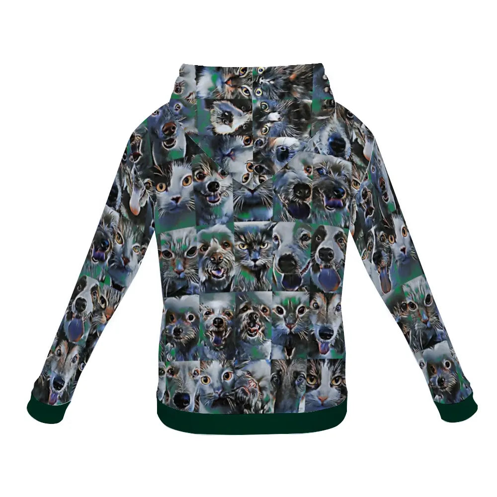 Plush hoodie with pockets - Club 99 ThisNew