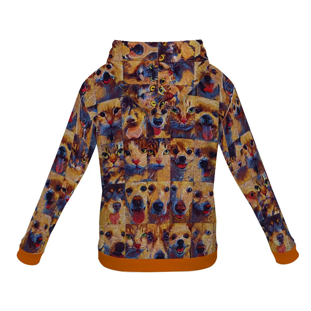 Plush hoodie with pockets - Club 99 ThisNew