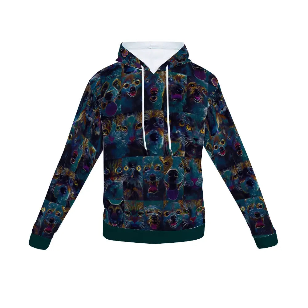 Plush hoodie with pockets - Club 99 ThisNew