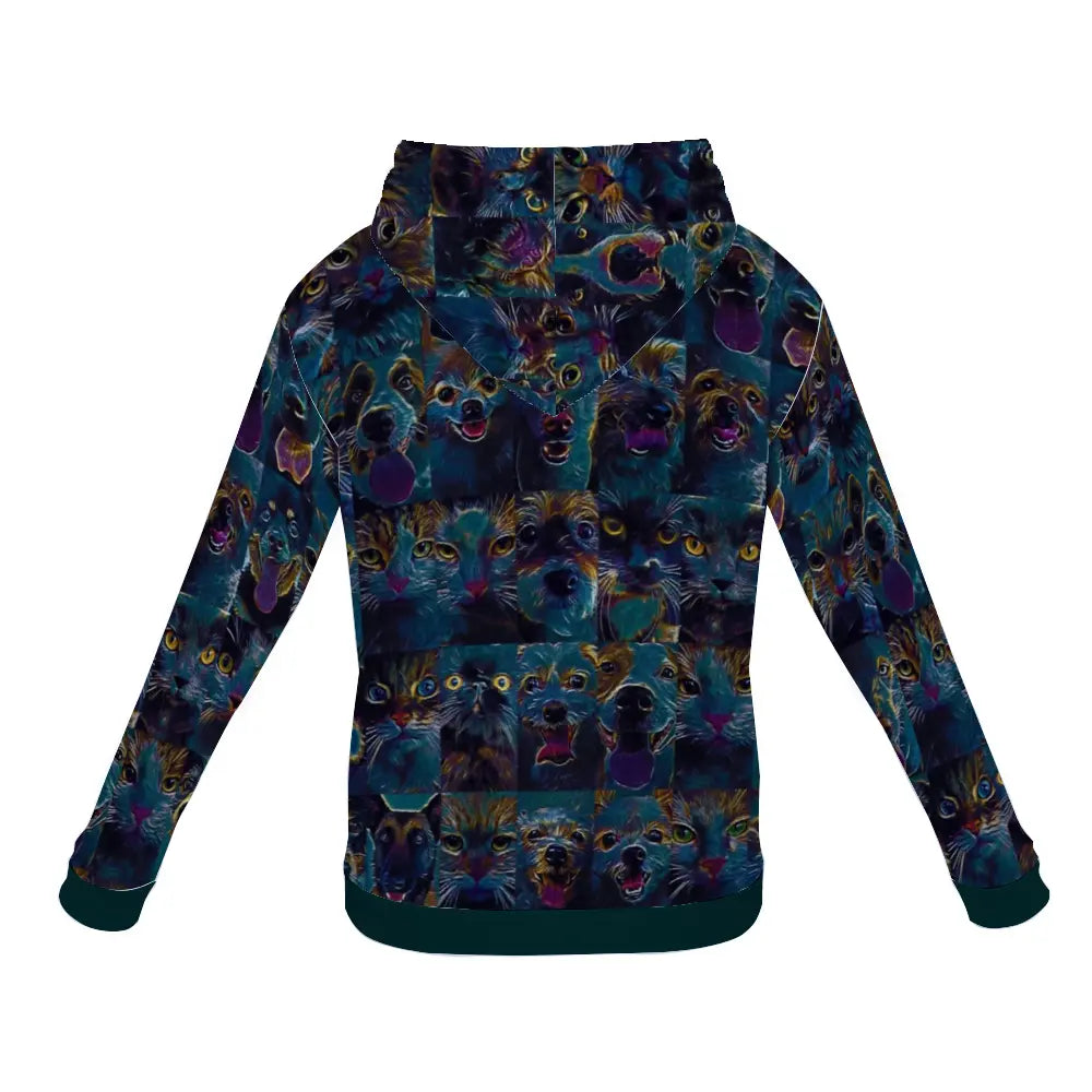 Plush hoodie with pockets - Club 99 ThisNew