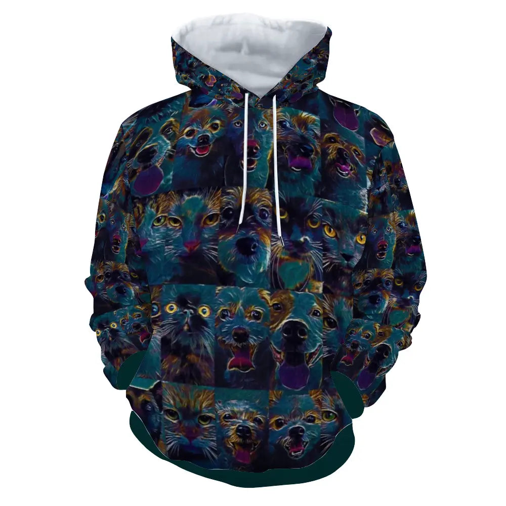 Plush hoodie with pockets - Club 99 ThisNew