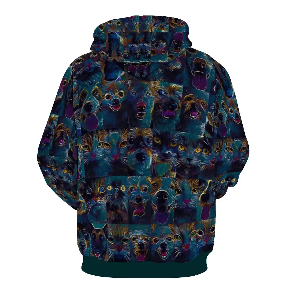 Plush hoodie with pockets - Club 99 ThisNew