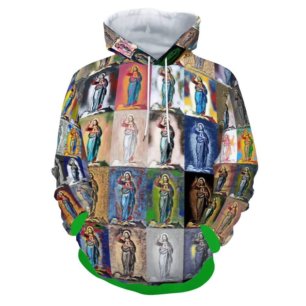 Plush hoodie with pockets - Encore - Jesus of Nazareth ThisNew