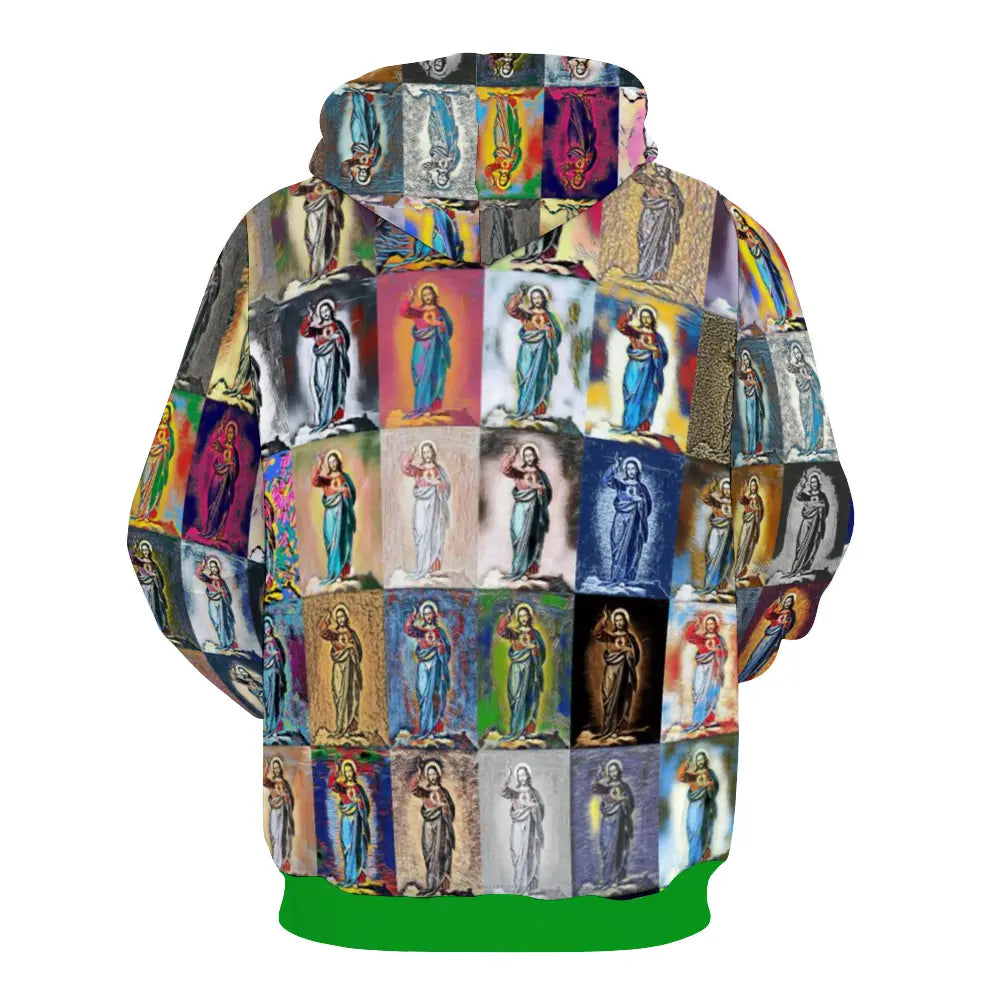 Plush hoodie with pockets - Encore - Jesus of Nazareth ThisNew
