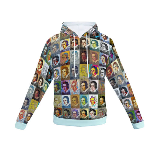 Plush hoodie with pockets - School of painting - Gian Lorenzo Bernini ThisNew