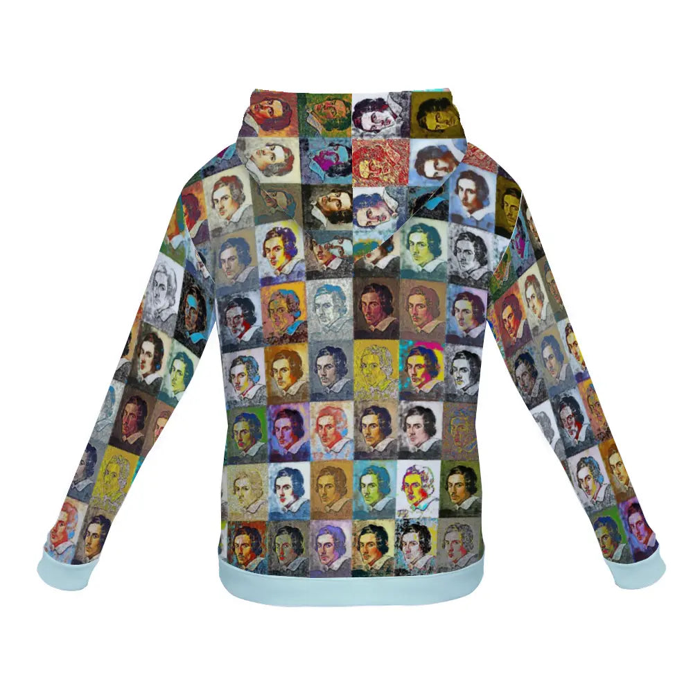 Plush hoodie with pockets - School of painting - Gian Lorenzo Bernini ThisNew