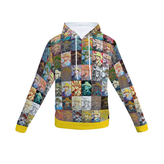 Plush hoodie with pockets - School of painting - Vincent Van Gogh ThisNew