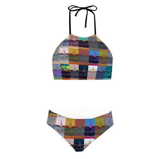 Split bikini swimsuit - The show must go on - Marina del Rey ThisNew