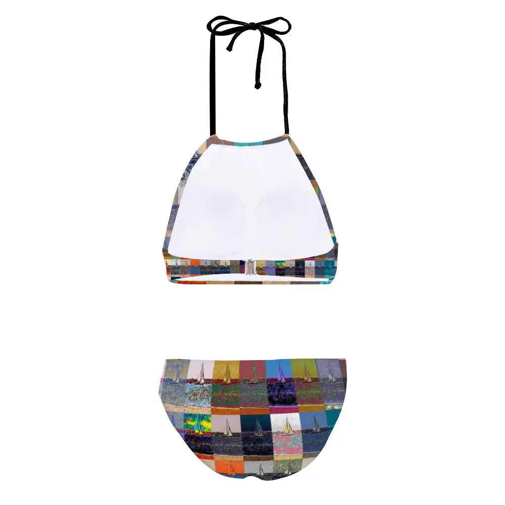 Split bikini swimsuit - The show must go on - Marina del Rey ThisNew