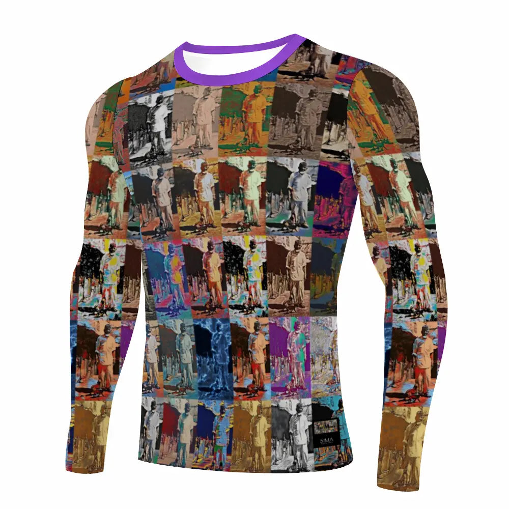 Stretchable long sleeve tee - Batbat ThisNew