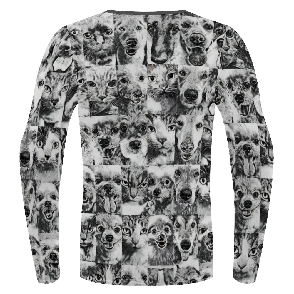 Stretchable long sleeve tee - Club 99 ThisNew