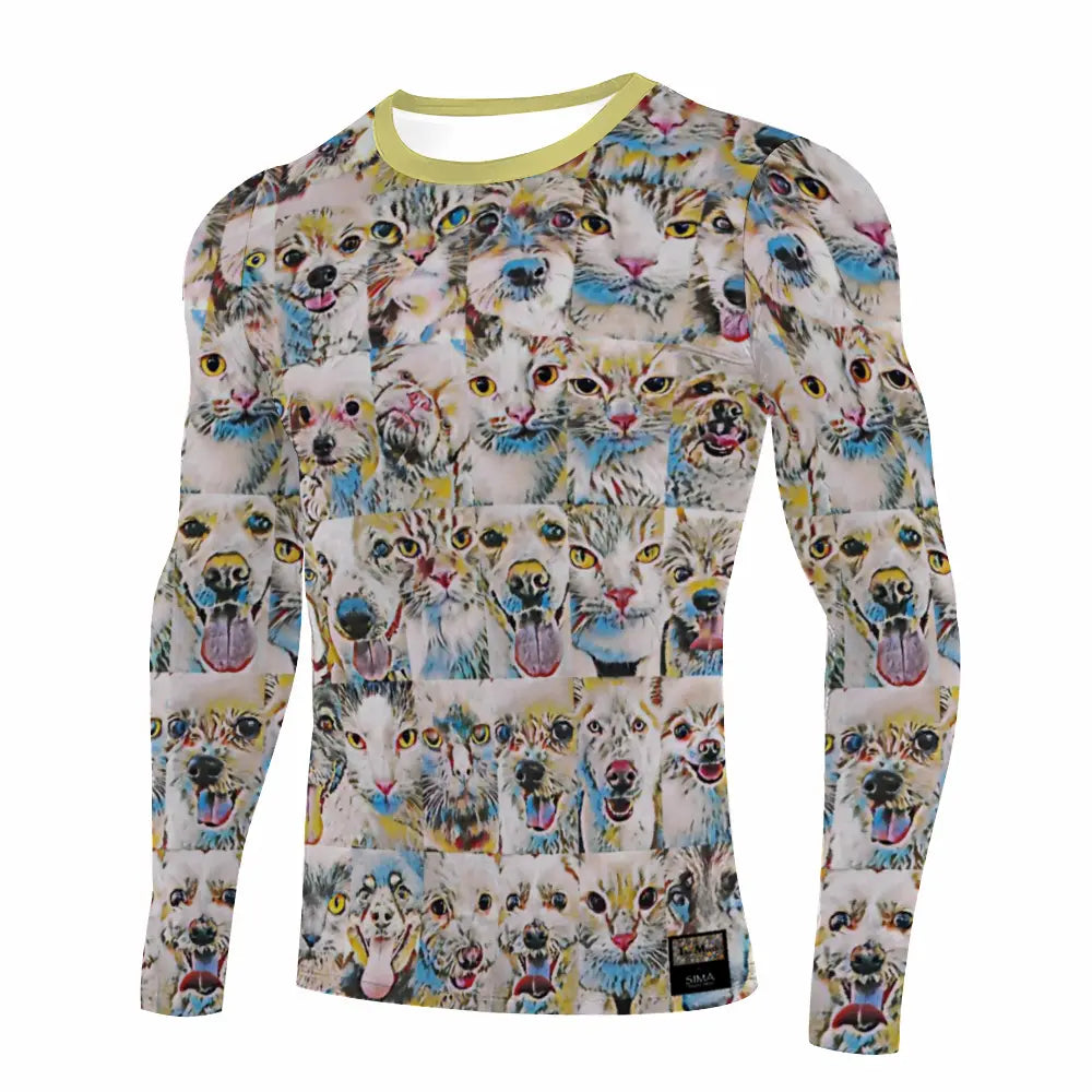 Stretchable long sleeve tee - Club 99 ThisNew