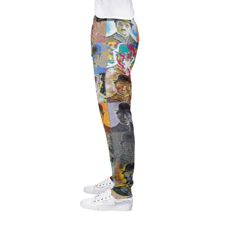 Sweatpants - Encore - Charlie Chaplin Printy6
