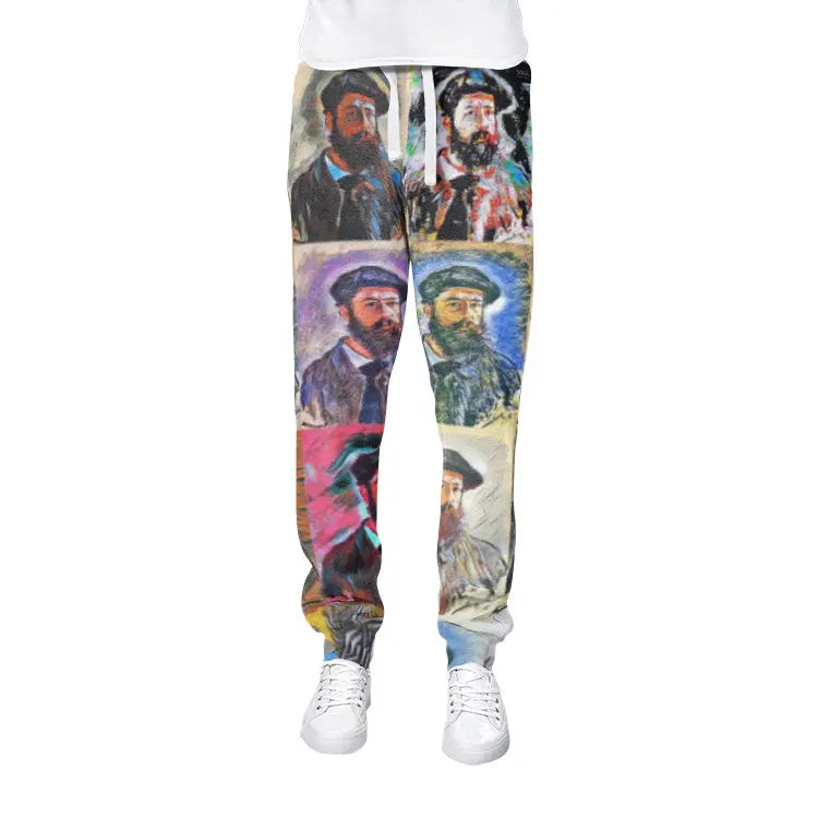 Sweatpants - School of painting - Claude Monet Printy6