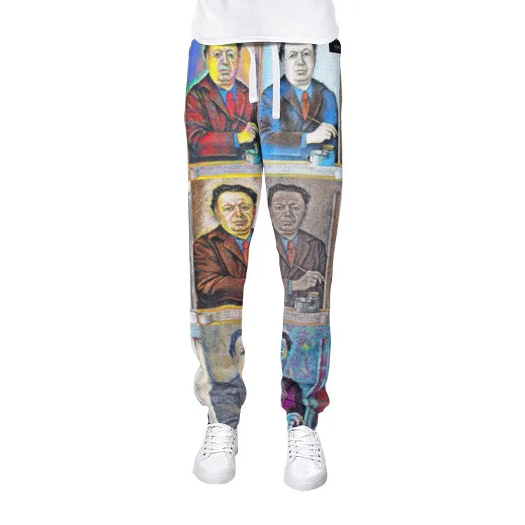 Sweatpants - School of painting - Diego Rivera Printy6