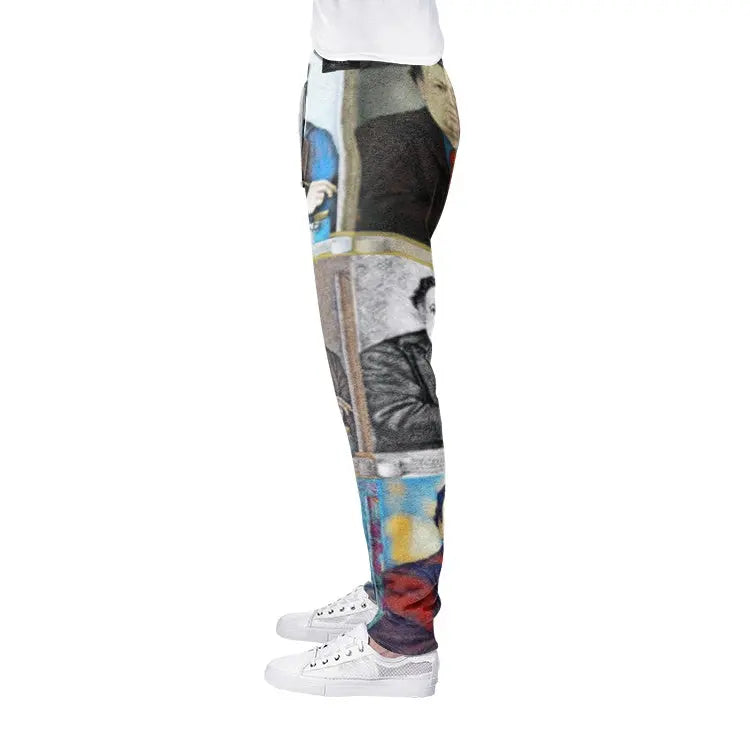 Sweatpants - School of painting - Diego Rivera Printy6