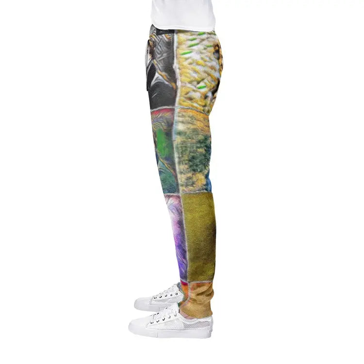 Sweatpants - School of painting - Eugene Delacroix Printy6