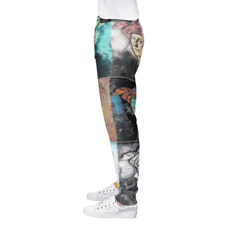 Sweatpants - School of painting - Jan Van Eyck Printy6