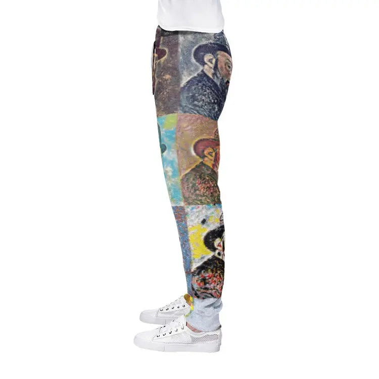 Sweatpants - School of painting - Paul Cezanne Printy6