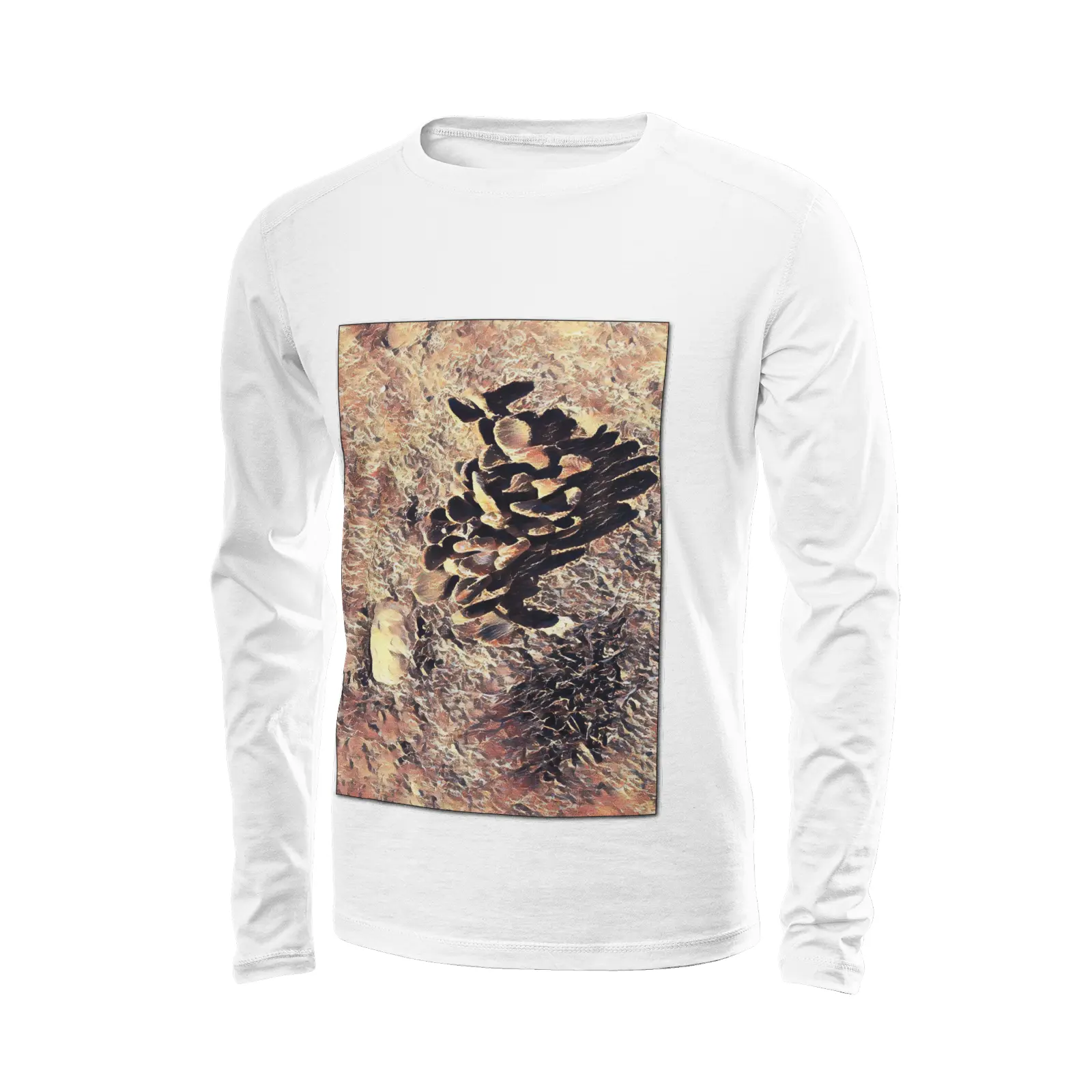 White long sleeve T-shirt - Southern California (4) Printy6