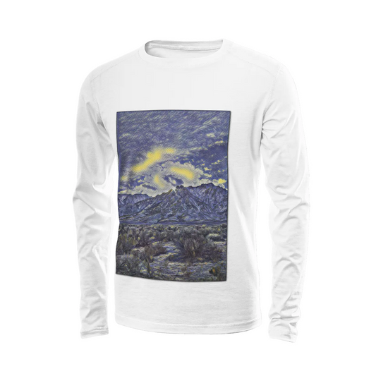 White long sleeve T-shirt - Southern California (6) Printy6