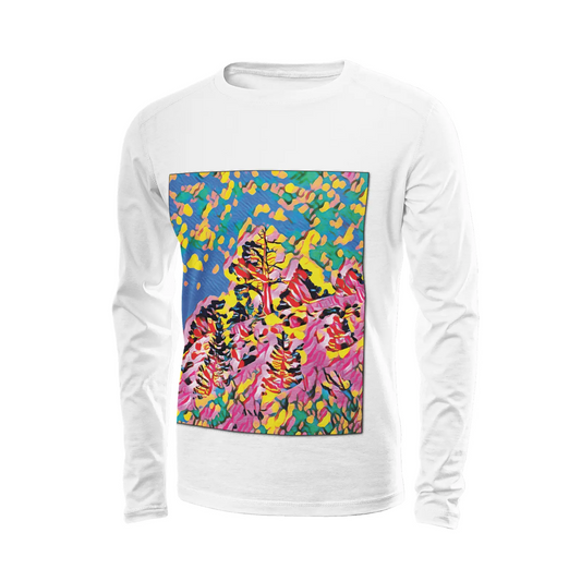White long sleeve T-shirt - Southern California (9) Printy6