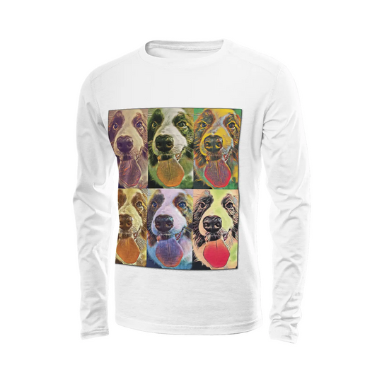 White long sleeve shirt - The prophecy Printy6