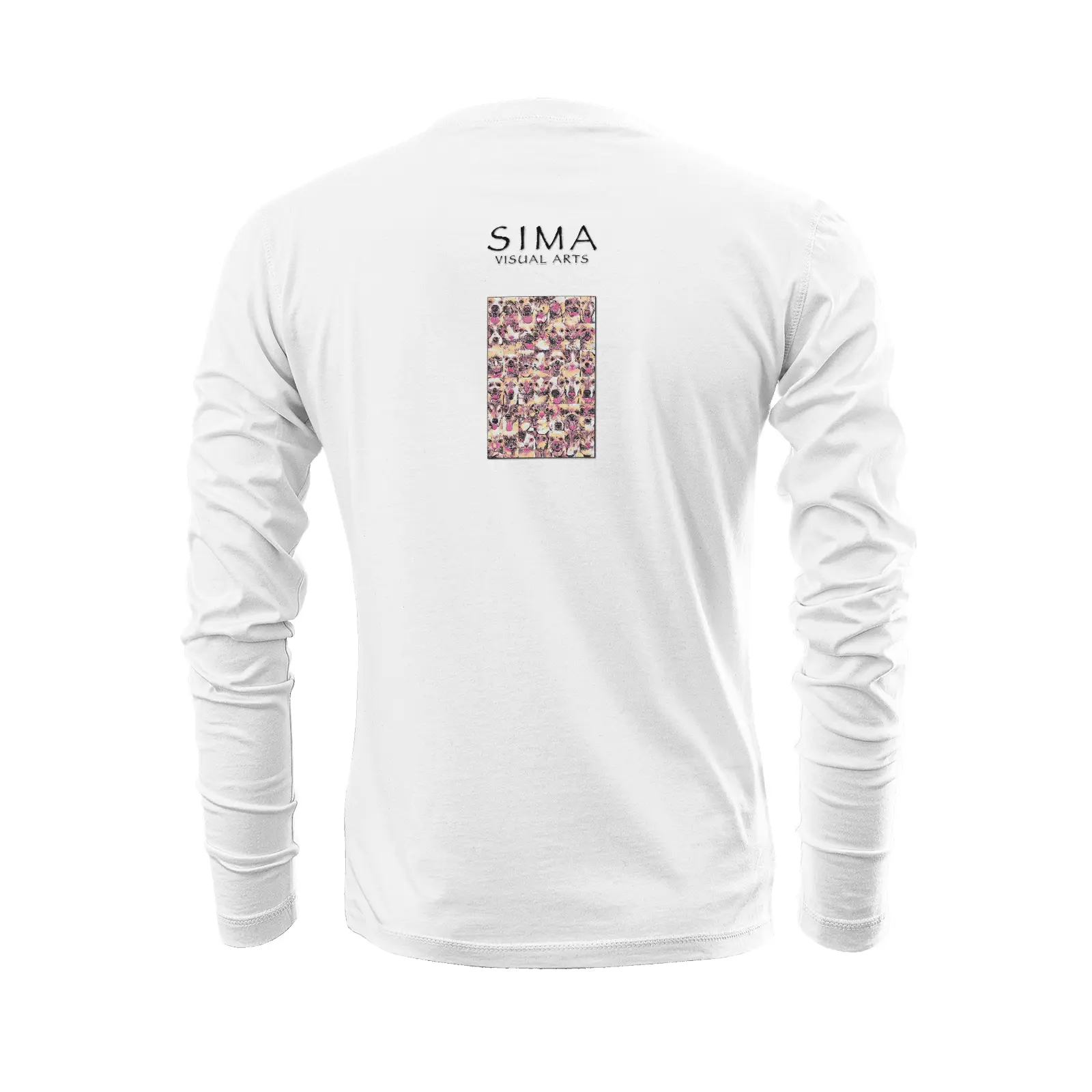 White long sleeve t-shirt - Club 99 Printy6