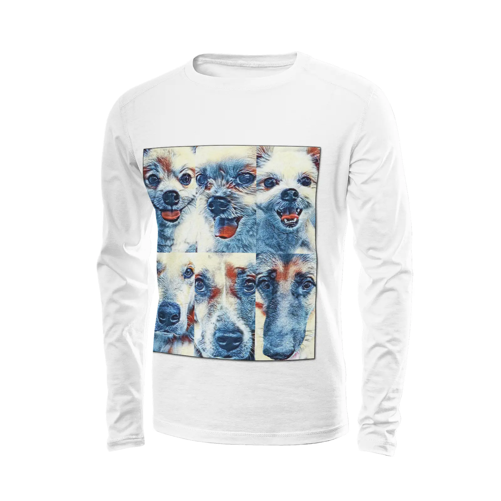 White long sleeve t-shirt - Club 99 Printy6