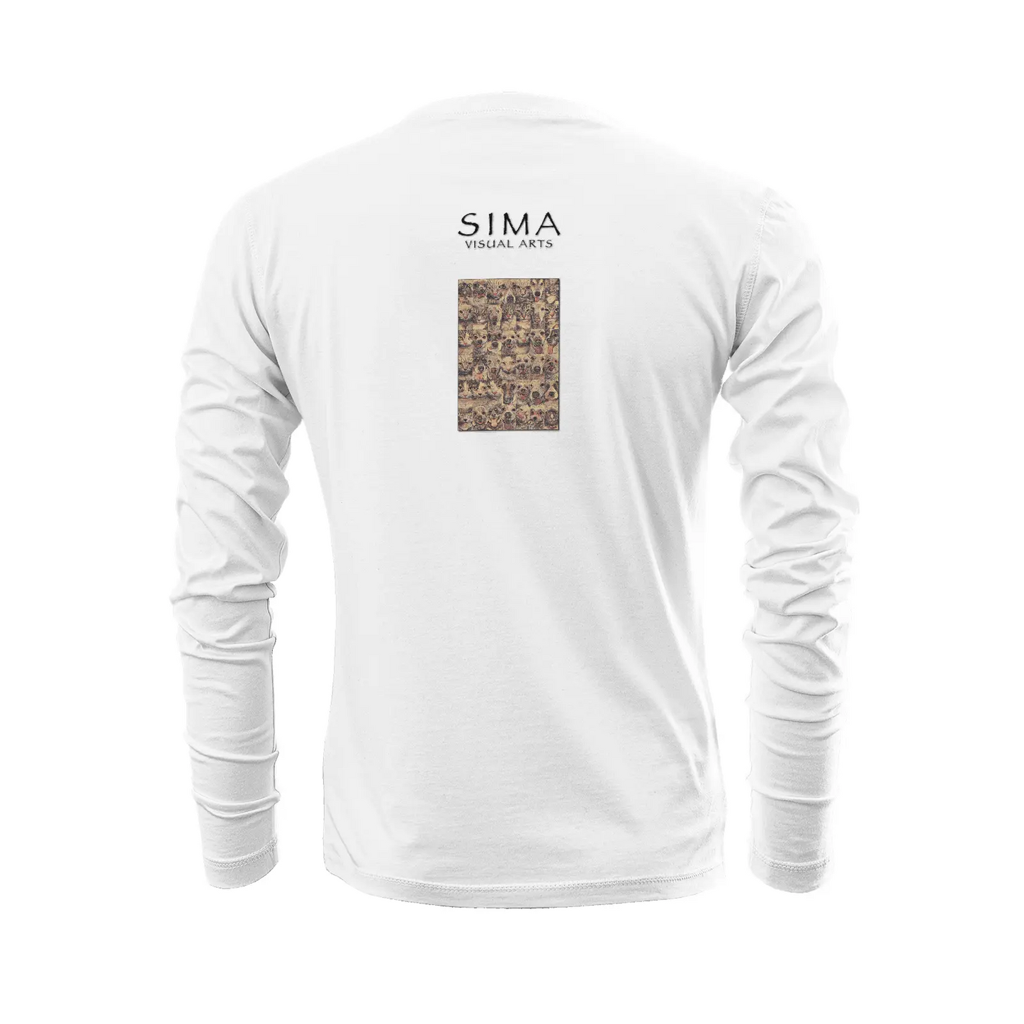 White long sleeve t-shirt - Club 99 Printy6