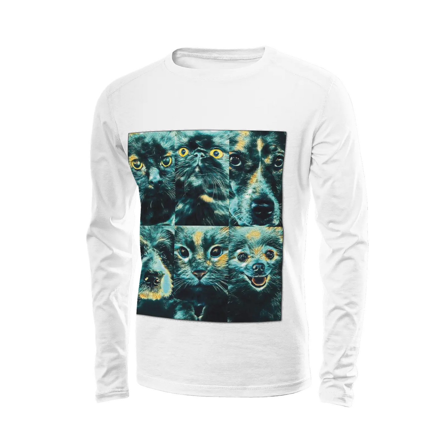 White long sleeve t-shirt - Club 99 Printy6