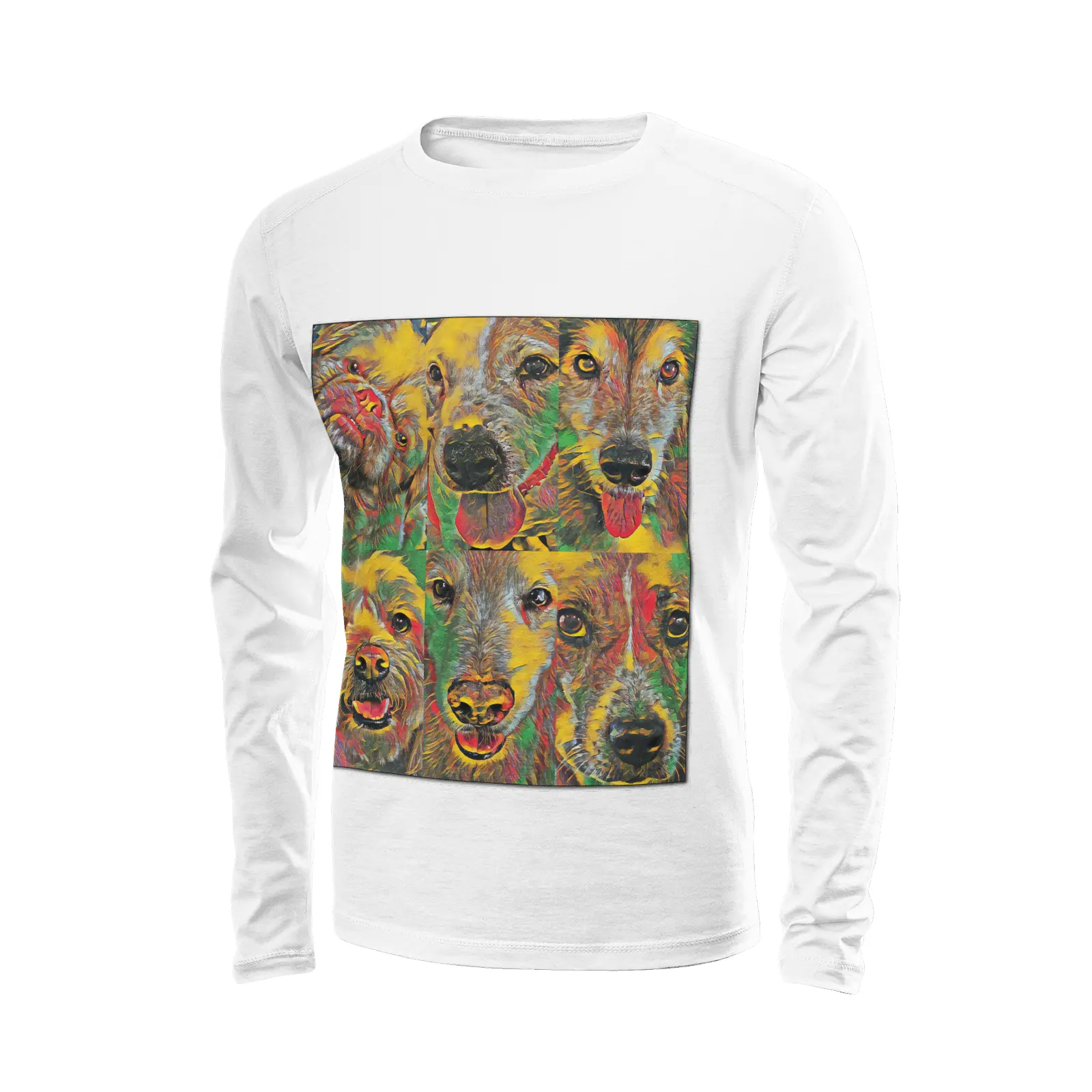 White long sleeve t-shirt - Club 99 Printy6