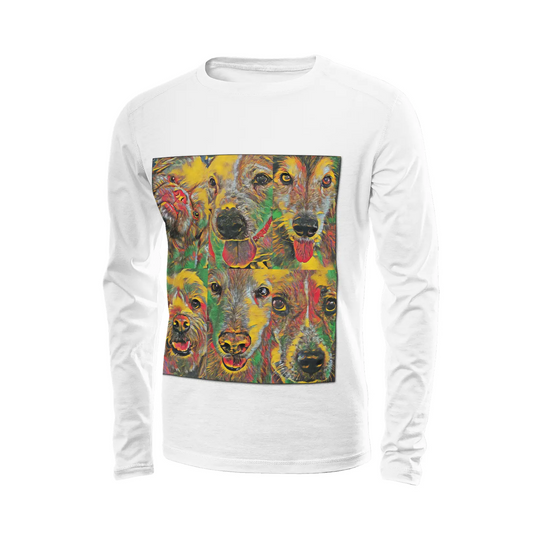 White long sleeve t-shirt - Club 99 Printy6