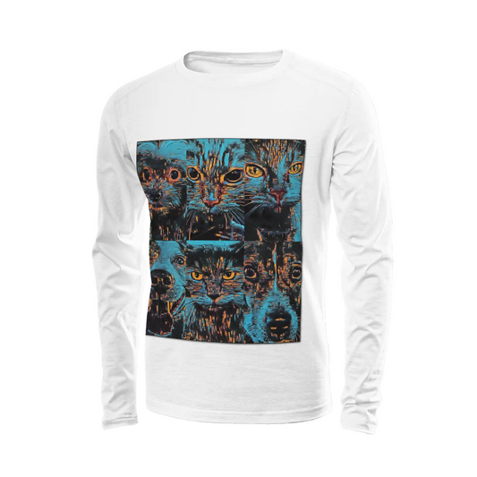 White long sleeve t-shirt - Club 99 Printy6