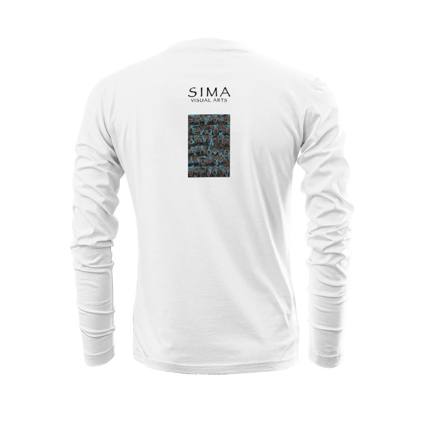 White long sleeve t-shirt - Club 99 Printy6