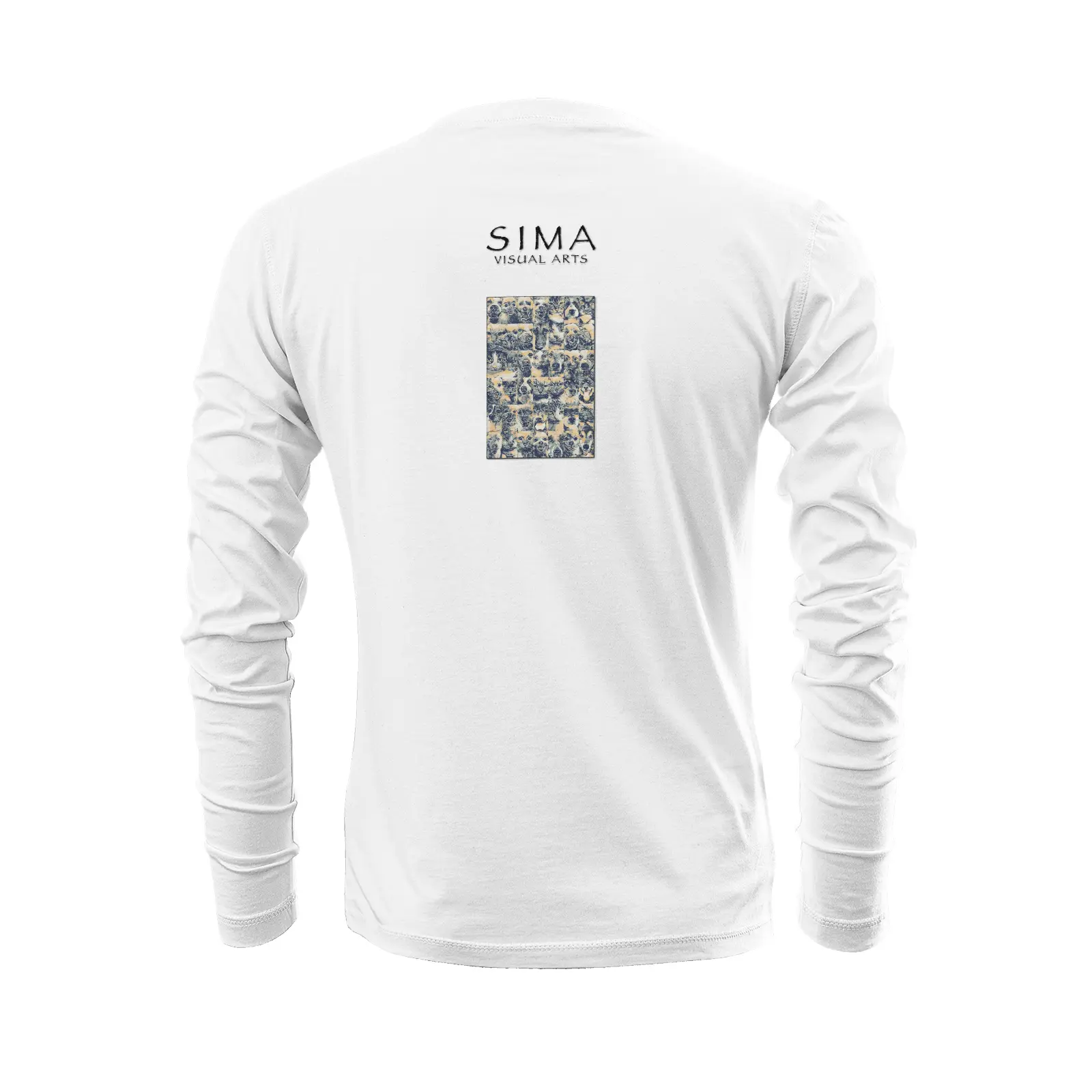 White long sleeve t-shirt - Club 99 Printy6