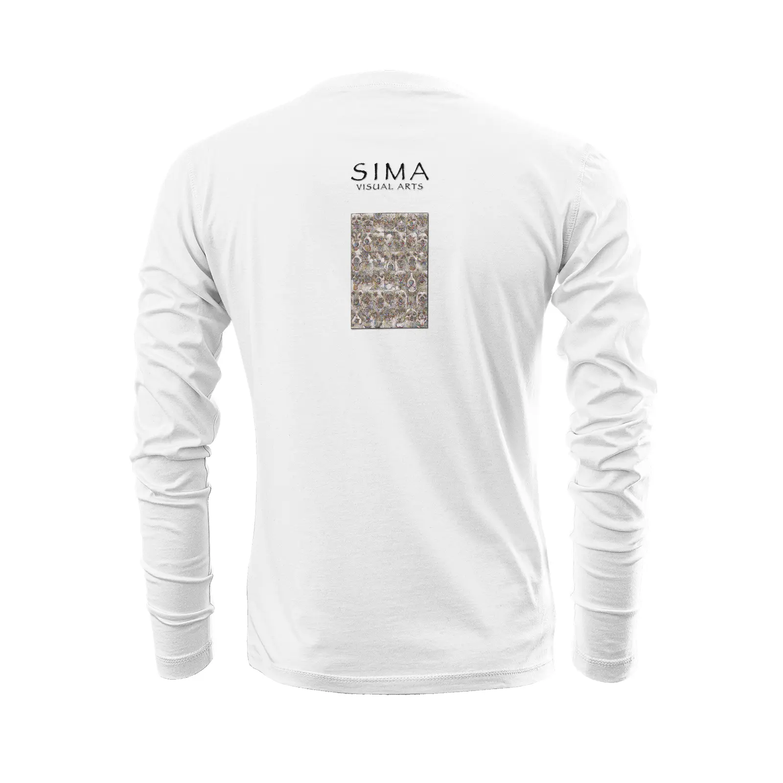 White long sleeve t-shirt - Club 99 Printy6